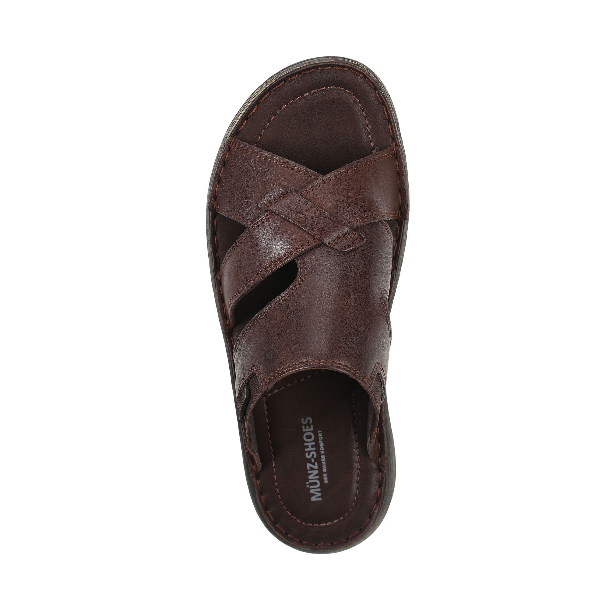Сабо MUNZ Shoes 331-068G-1109, цвет коричневый, размер 44 - фото 5