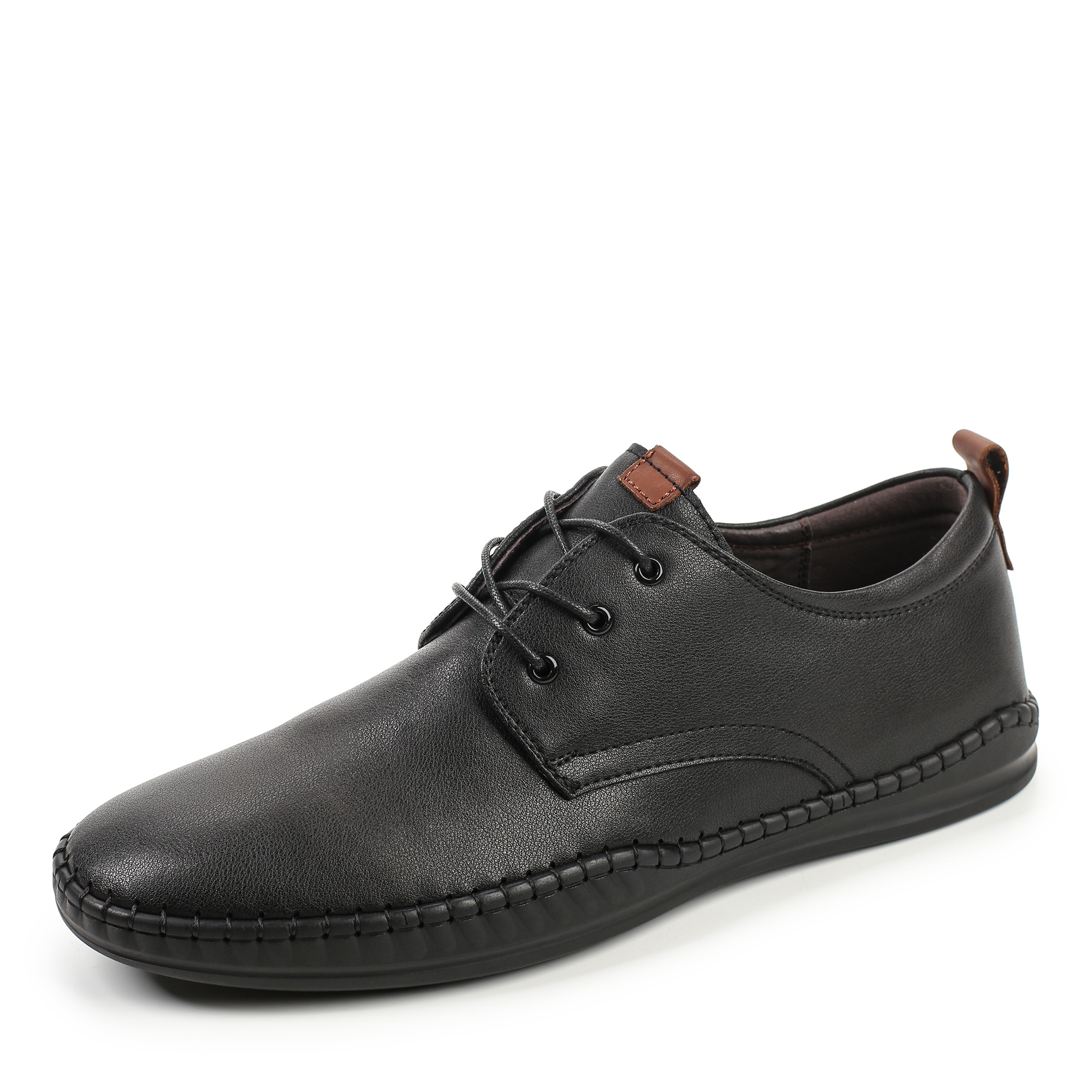 Туфли/полуботинки MUNZ Shoes 104-621A-1602, цвет черный, размер 41 - фото 2