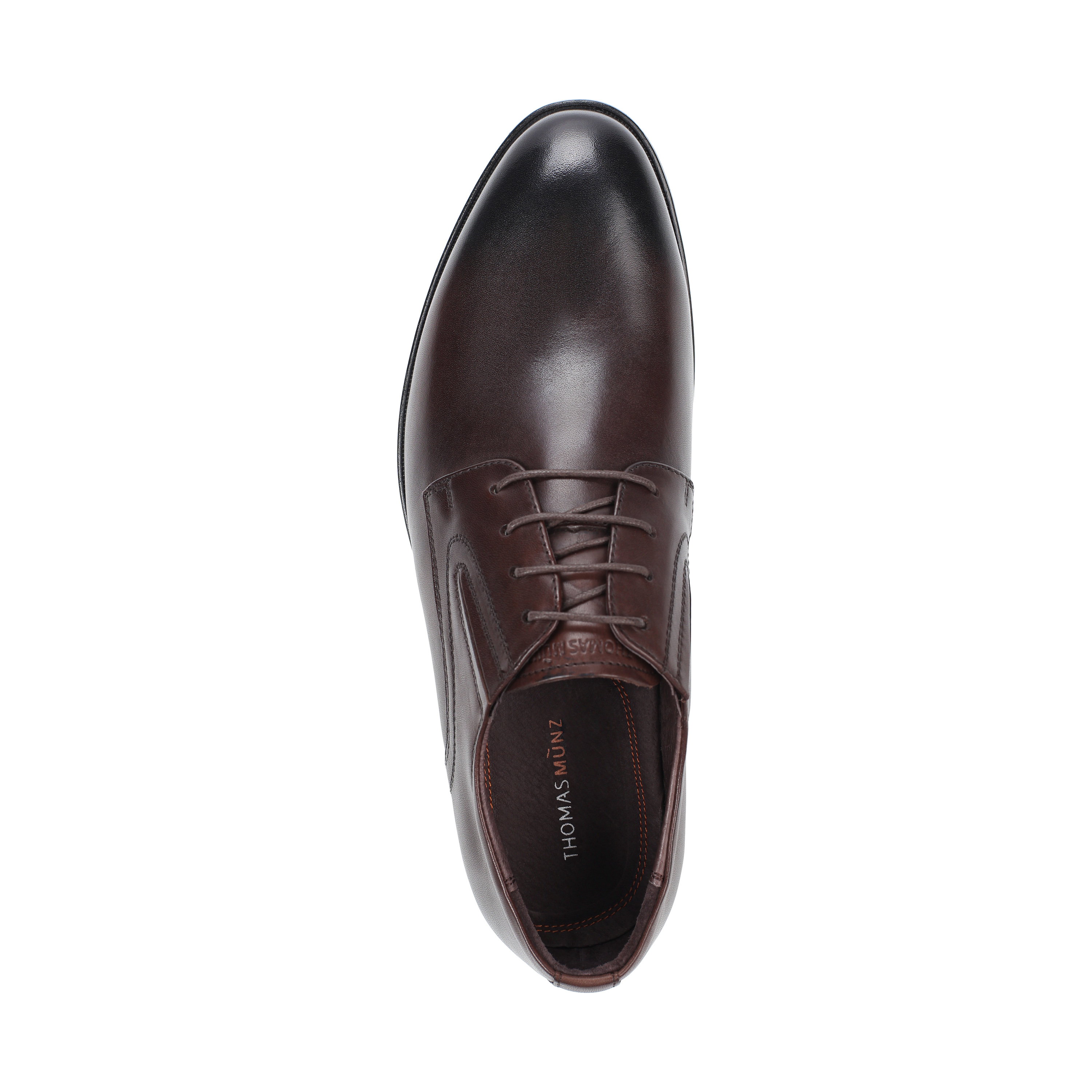 Туфли Thomas Munz 058-407A-1109 058-407A-1109, цвет коричневый, размер 44 полуботинки - фото 5
