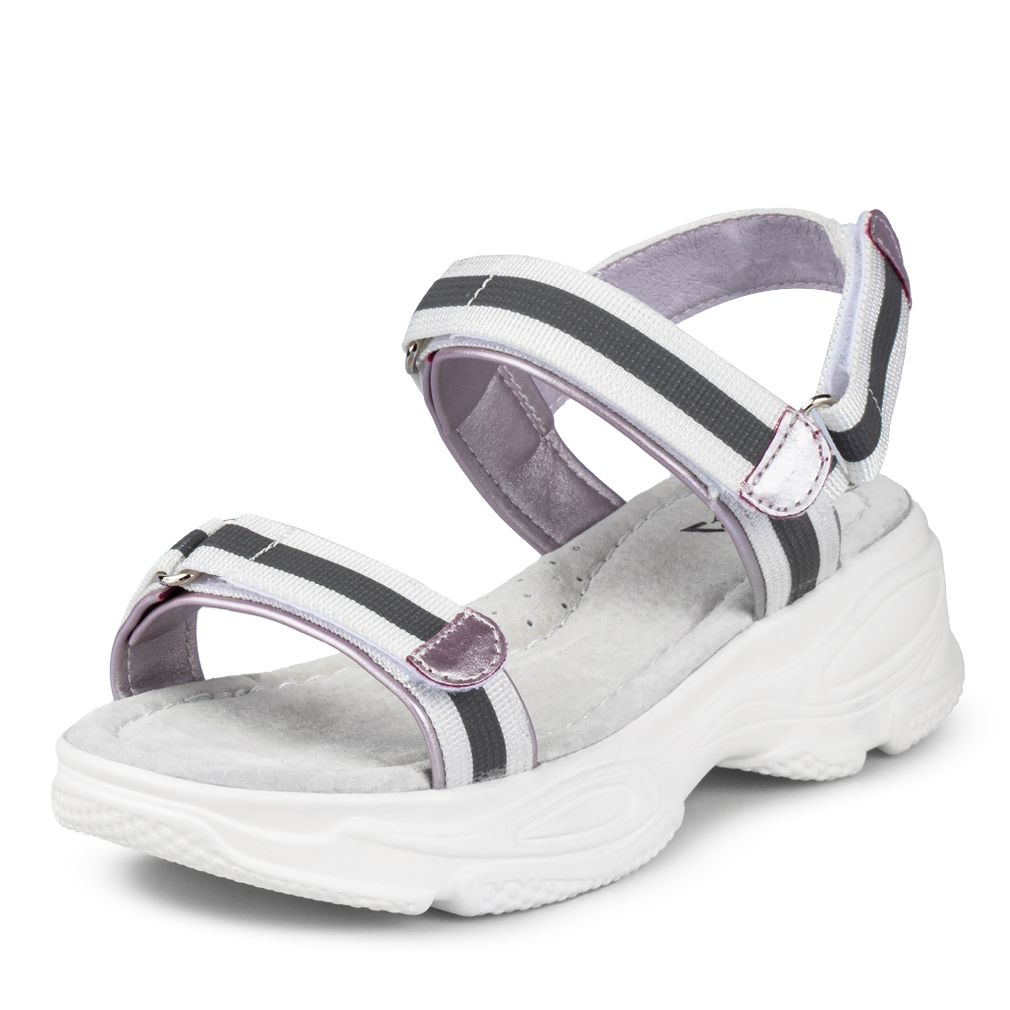 Обувь для девочек MUNZ YOUNG 174-045B-6201, цвет белый, размер 34 - фото 2