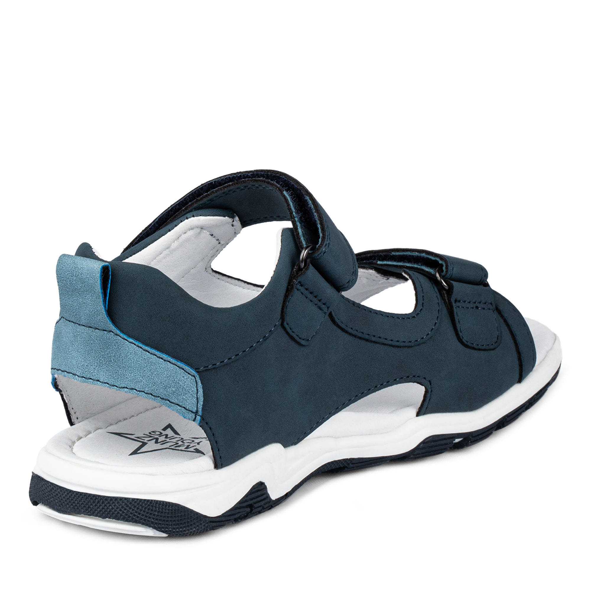 Обувь для мальчиков MUNZ YOUNG 117-012A-1603, цвет темно-синий, размер 35 - фото 3