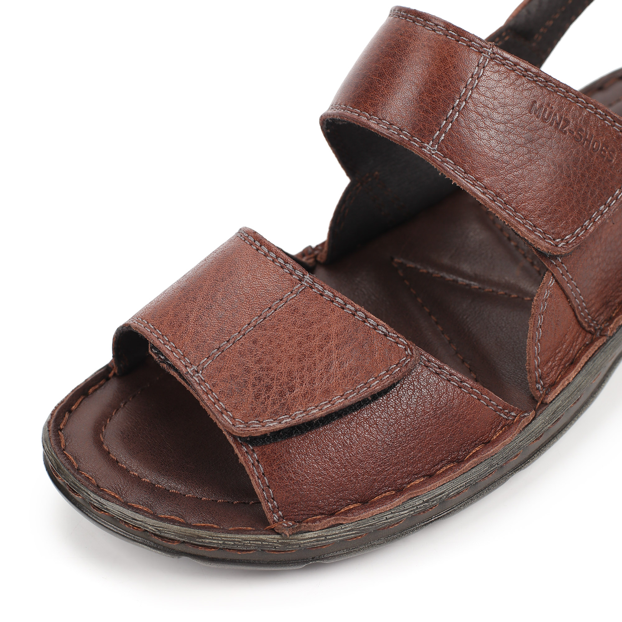 Сандалии MUNZ Shoes 331-043B-1109, цвет коричневый, размер 43 - фото 6