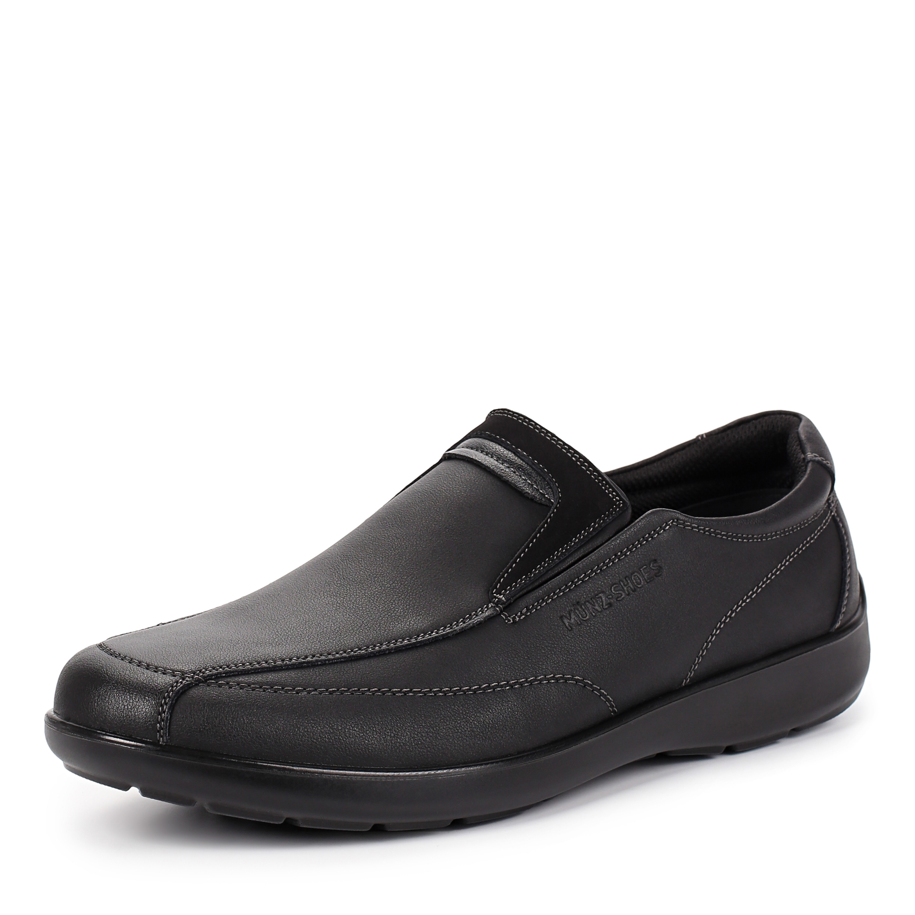Туфли/полуботинки MUNZ Shoes 098-121A-2602, цвет черный, размер 43 - фото 2
