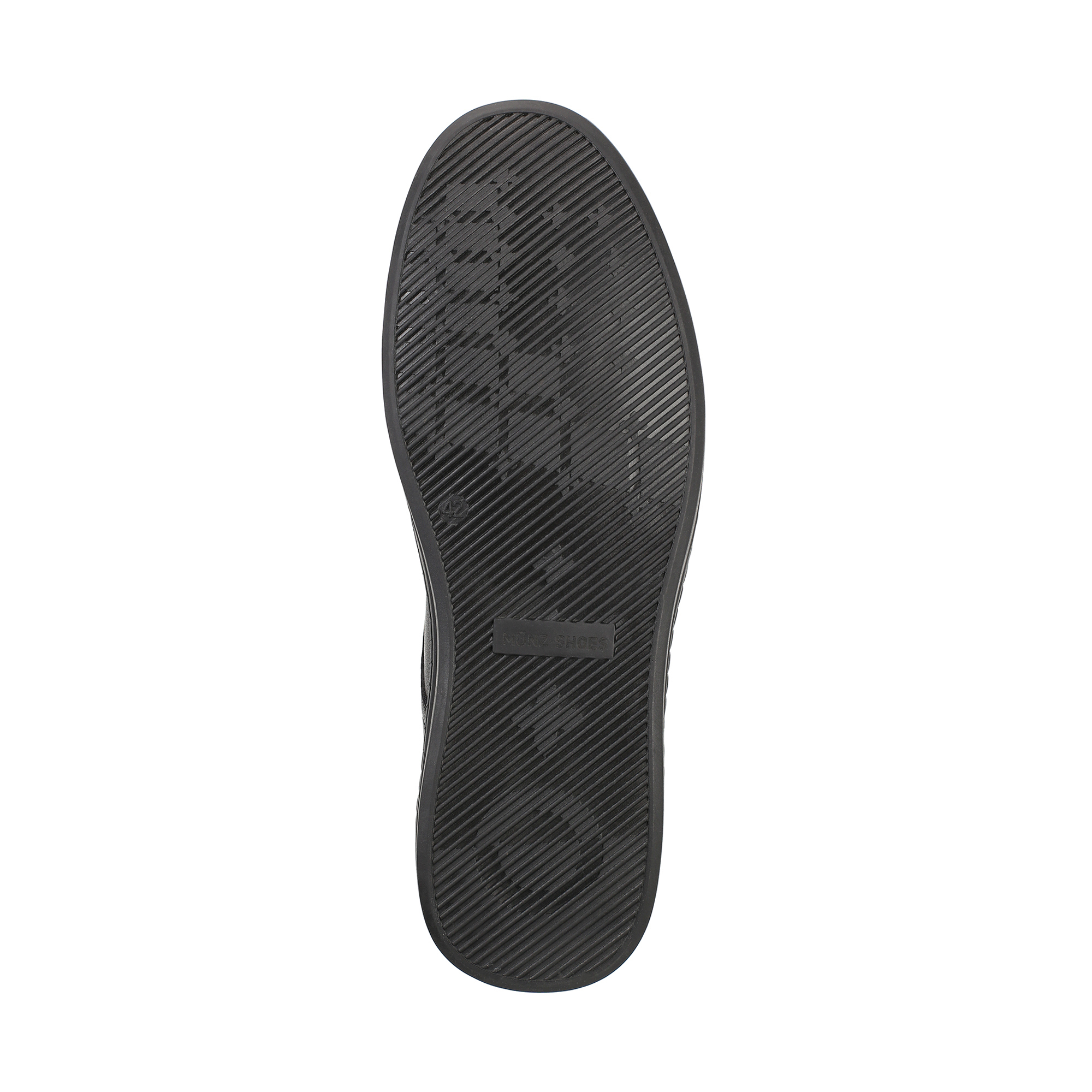 Туфли/полуботинки MUNZ Shoes 104-621A-1602, цвет черный, размер 43 - фото 4