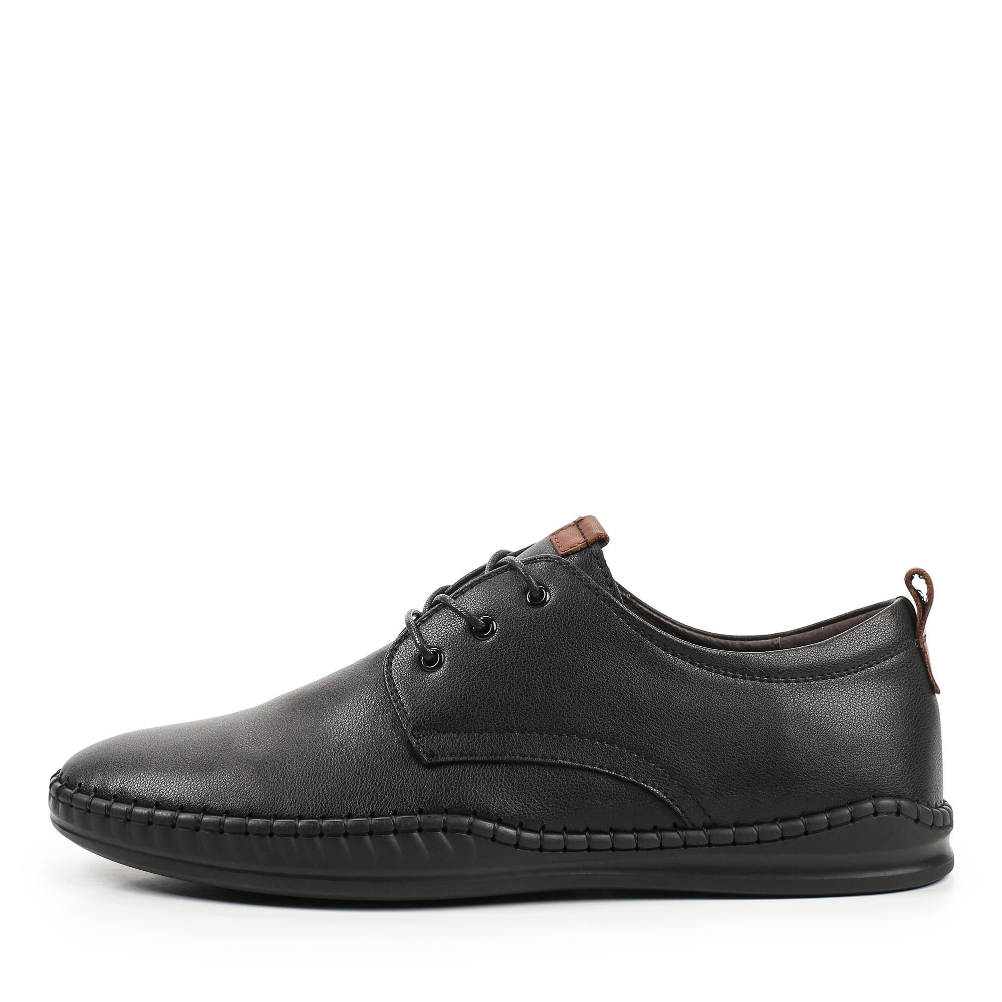 Туфли/полуботинки MUNZ Shoes 104-621A-1602, цвет черный, размер 43 - фото 1