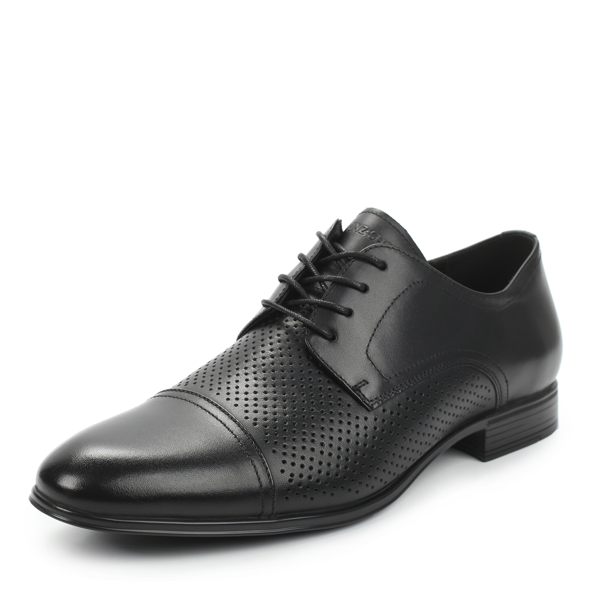 Туфли MUNZ Shoes 104-072E-11002 104-072E-11002, цвет черный, размер 45 полуботинки - фото 2