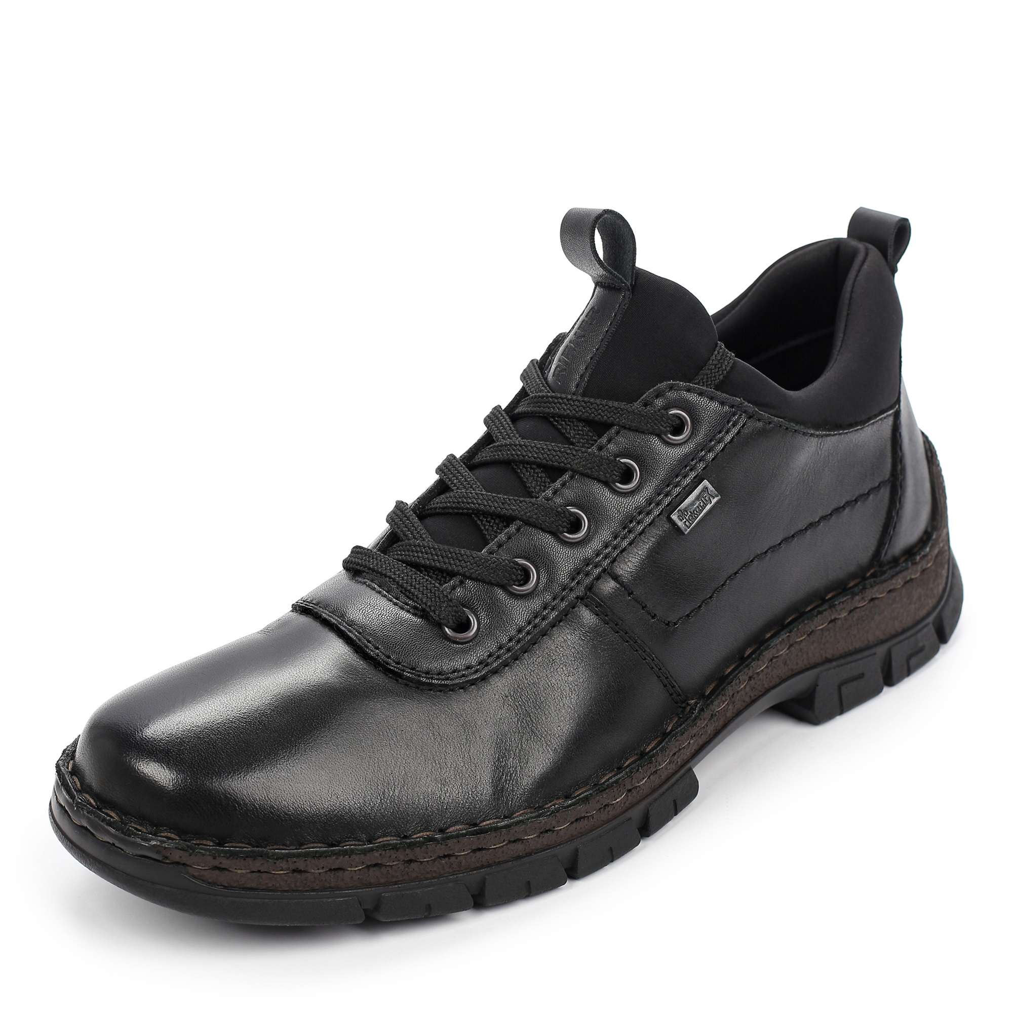 Туфли/полуботинки Rieker 12252-00, цвет черный, размер 44 - фото 2