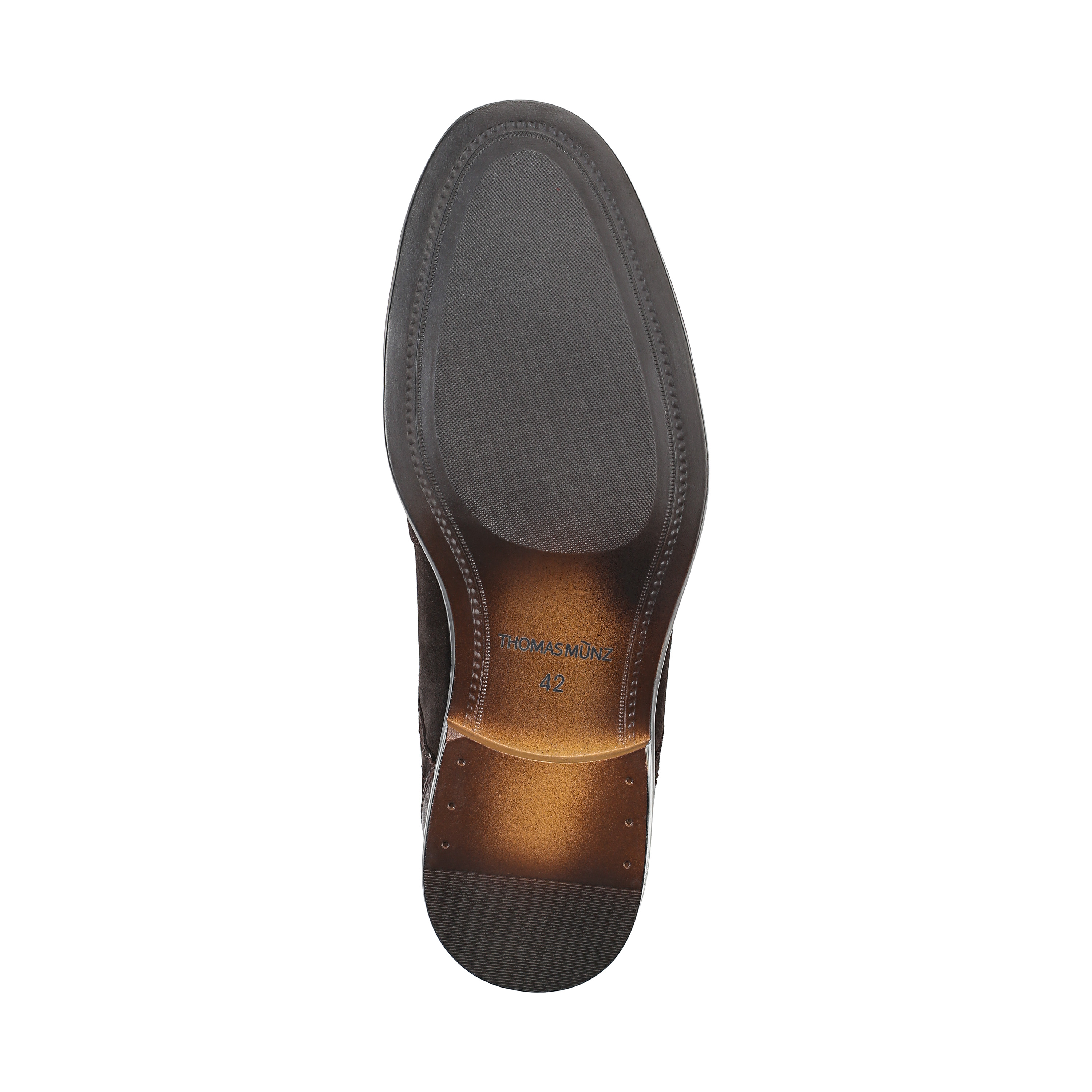 Туфли Thomas Munz 73-134C-1502, цвет коричневый, размер 44 дерби - фото 4