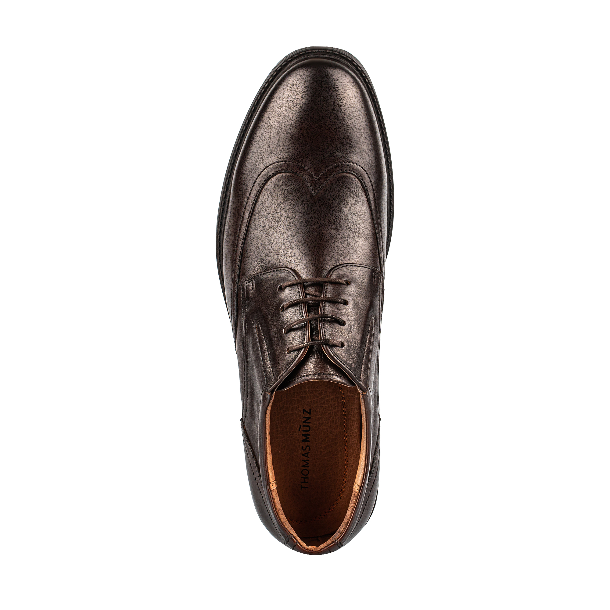 Туфли Thomas Munz 058-1247A-1109, цвет коричневый, размер 44 - фото 5