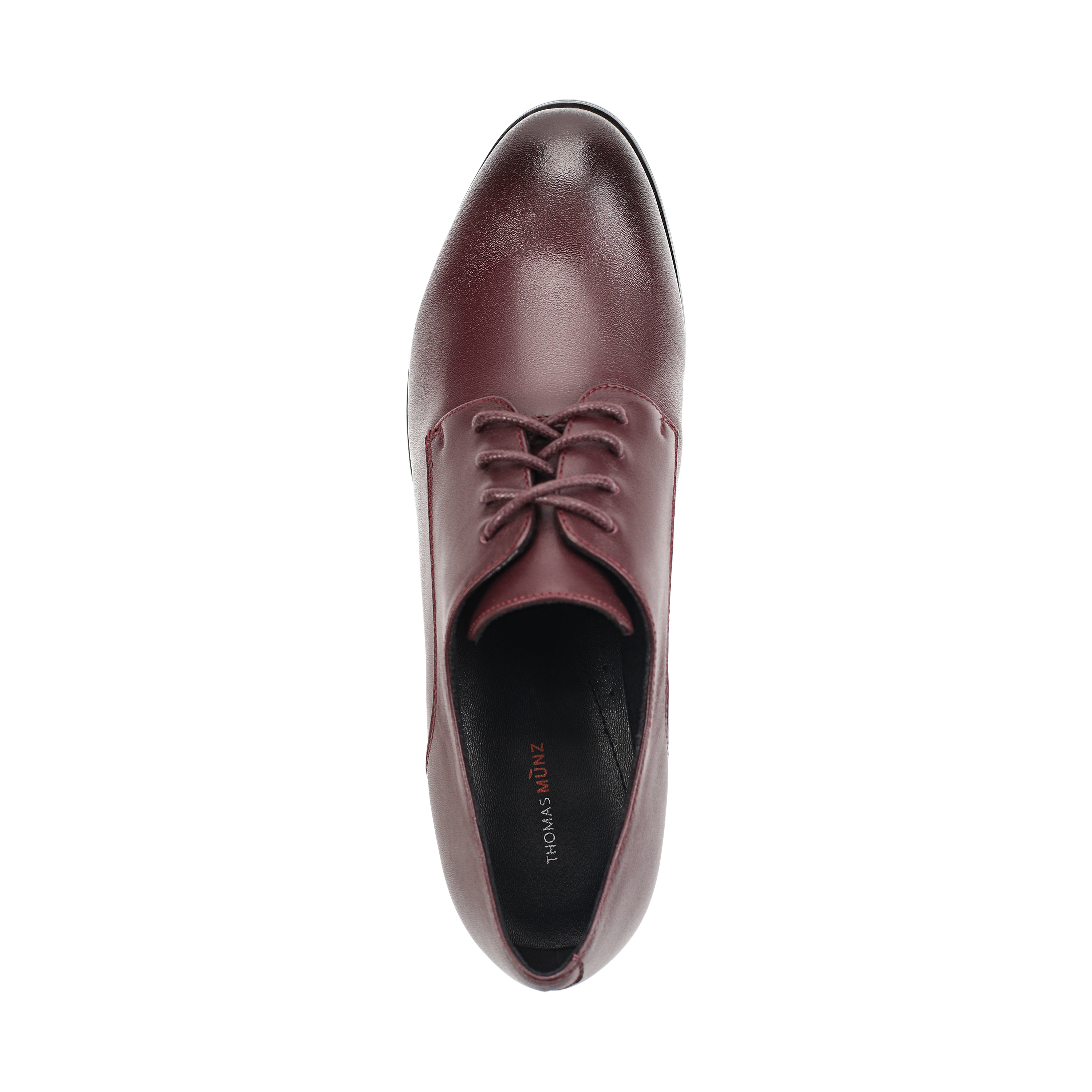 Туфли Thomas Munz 043-082A-2105 043-082A-2105, цвет бордовый, размер 40 туфли закрытые - фото 5