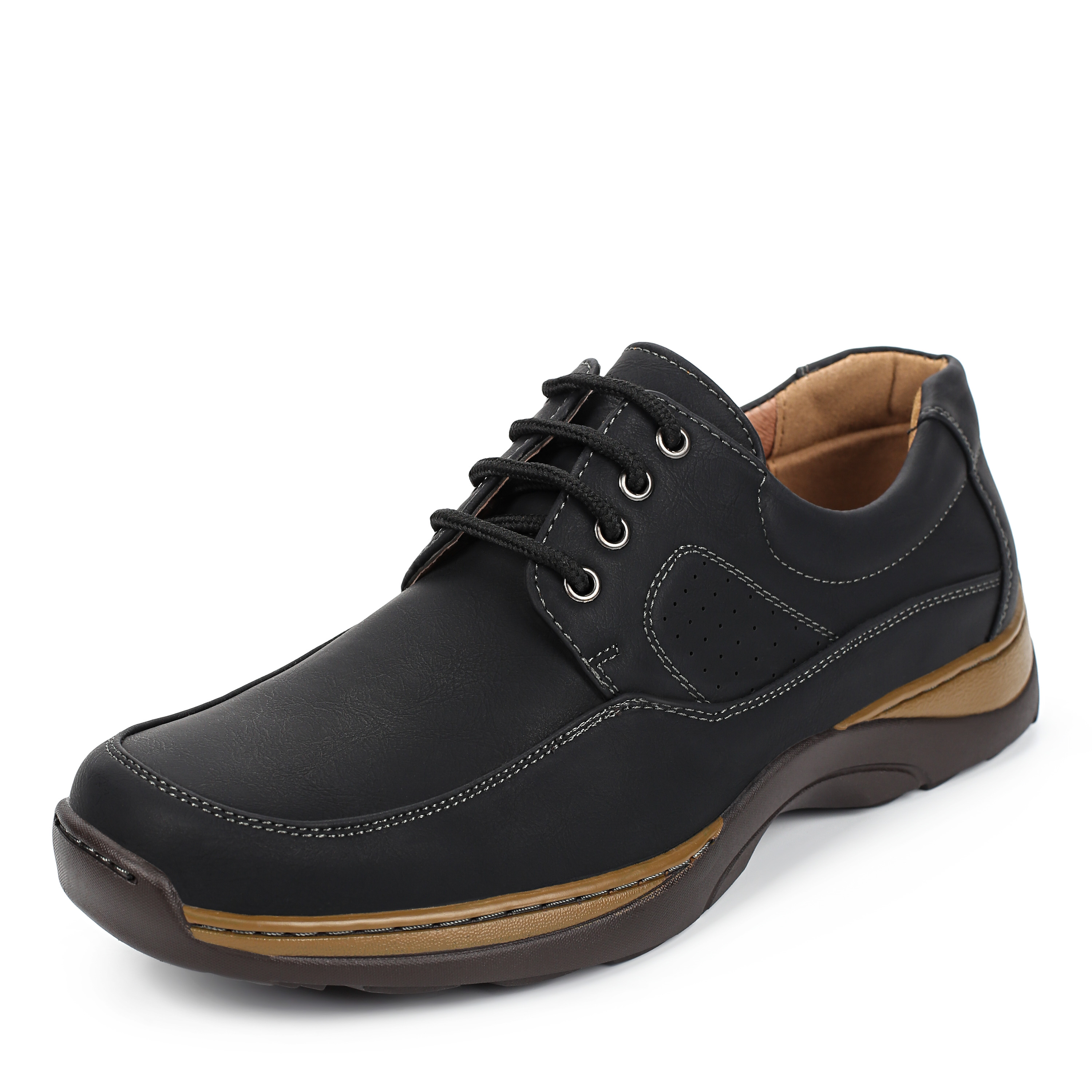 Полуботинки MUNZ Shoes 268-132B-1602, цвет черный, размер 39 - фото 2