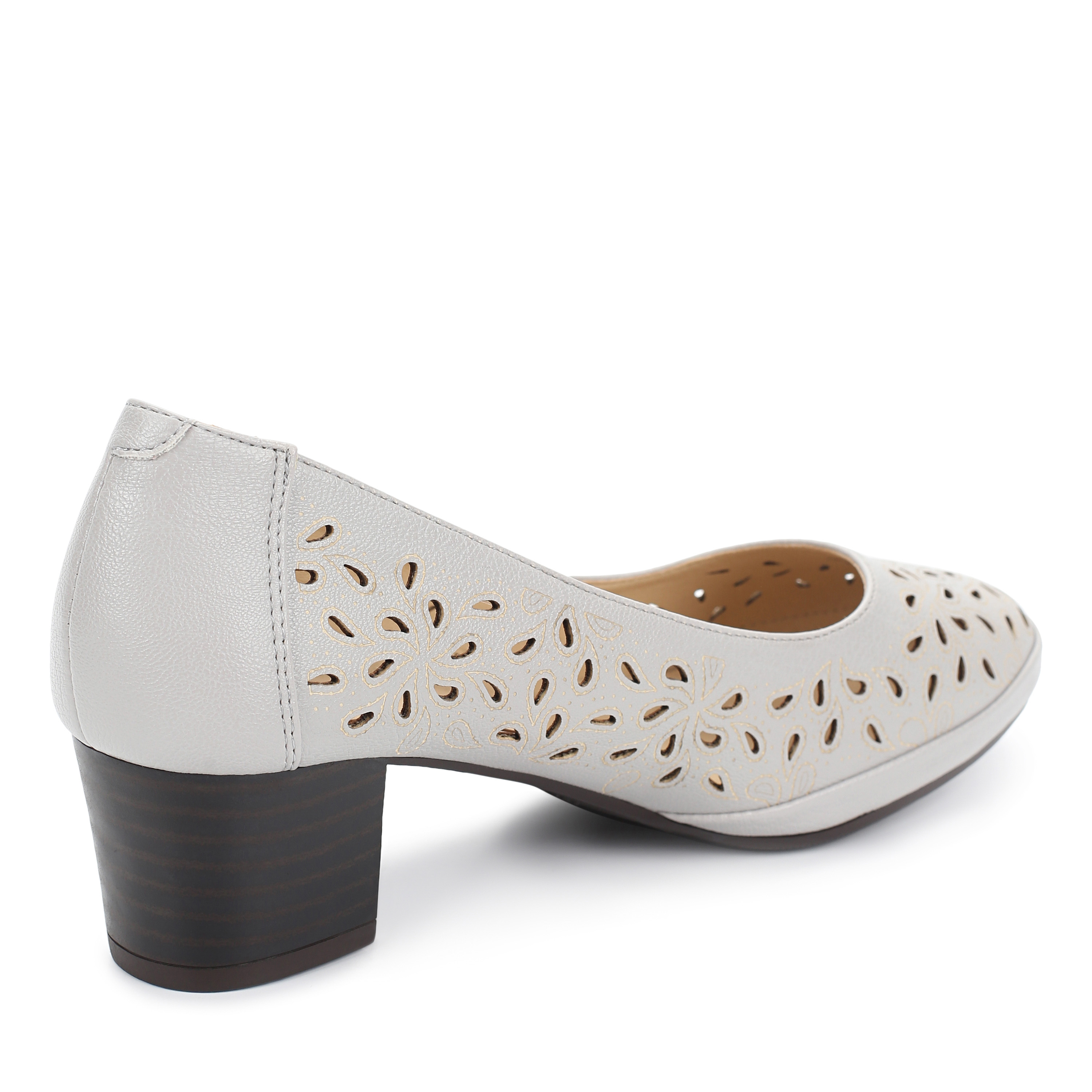 Туфли MUNZ Shoes 077-035A-6610, цвет серый, размер 40 лодочки - фото 3