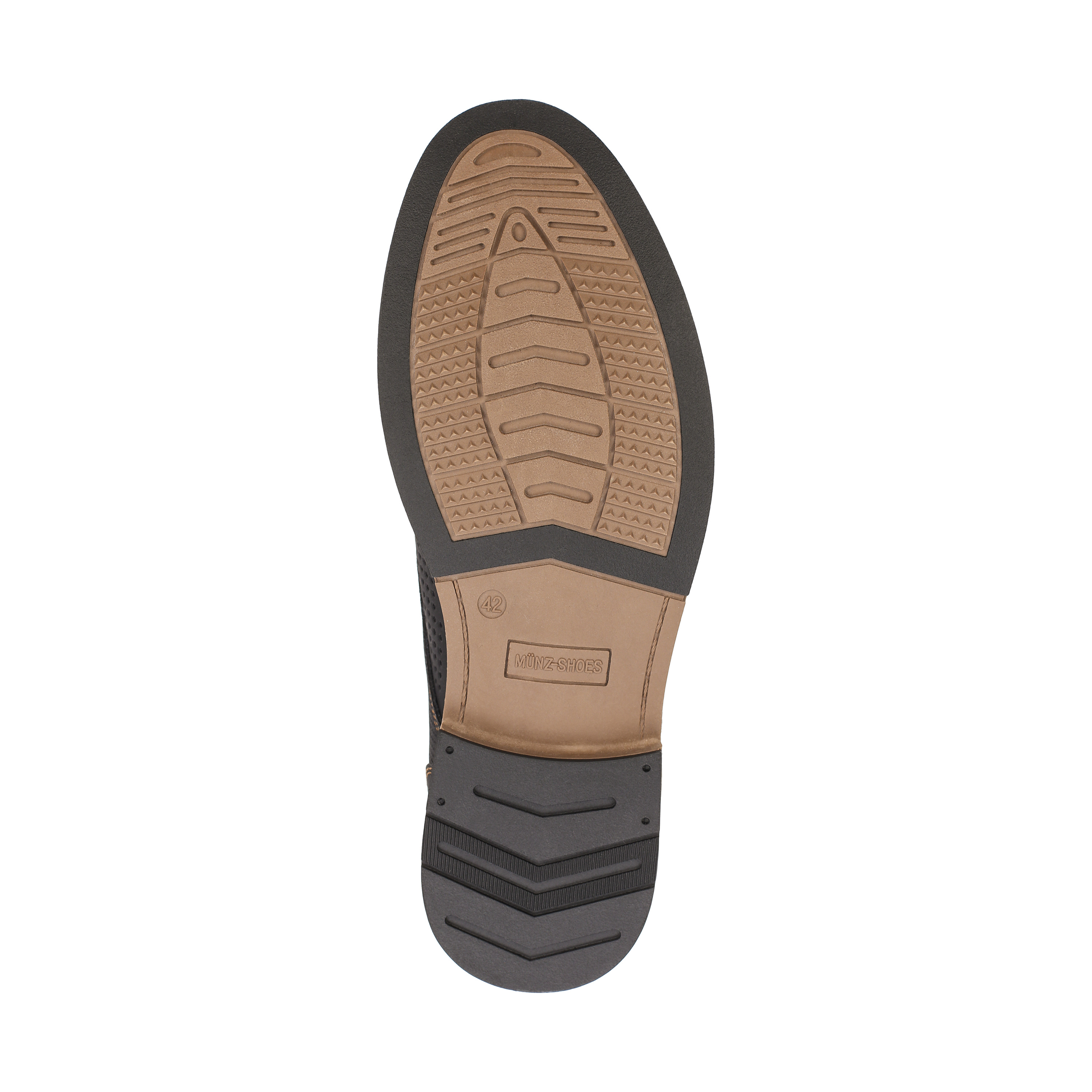 Полуботинки MUNZ Shoes 187-021C-1602 187-021C-1602, цвет коричневый, размер 44 - фото 4
