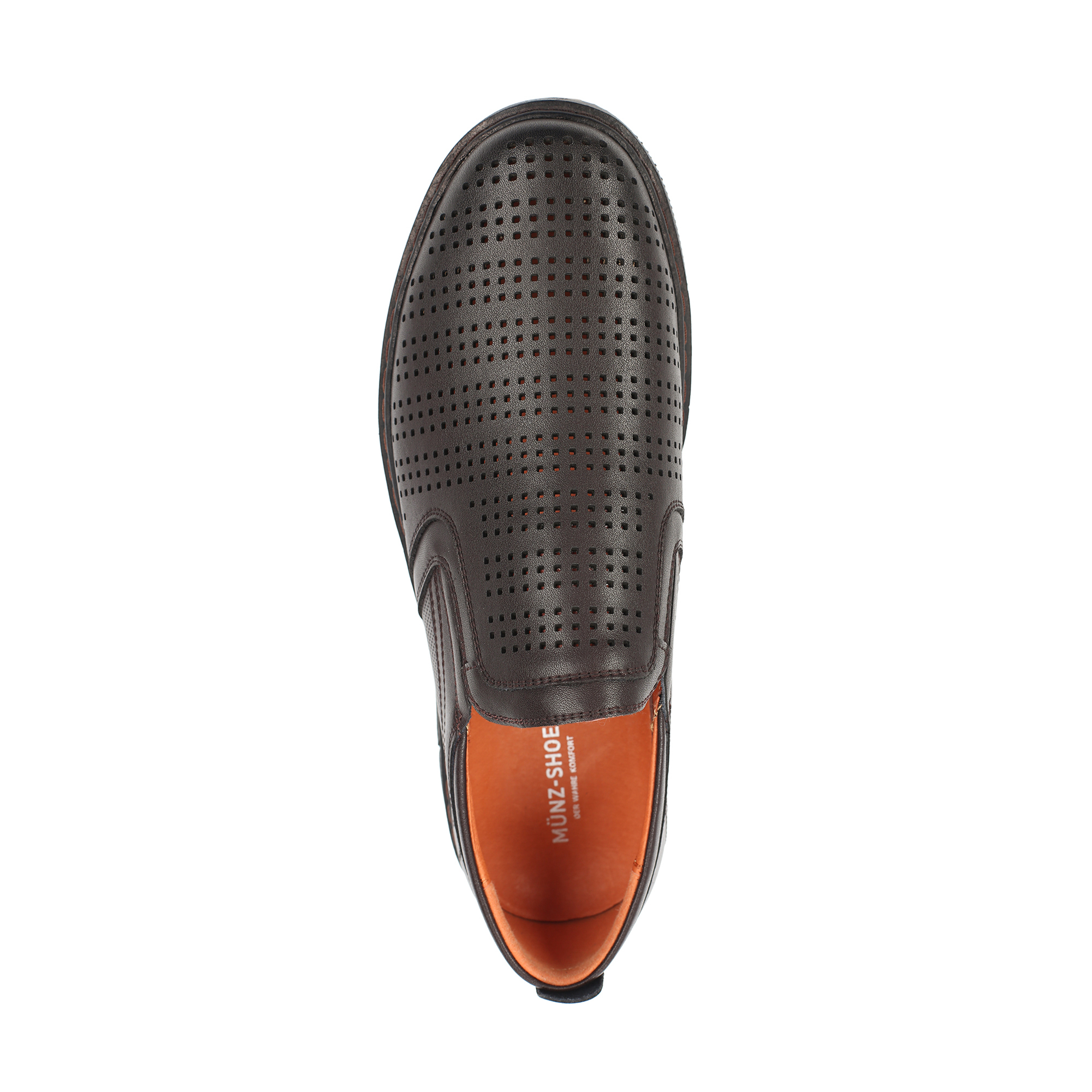 Туфли/полуботинки MUNZ Shoes 104-612A-1609, цвет темно-коричневый, размер 40 - фото 5