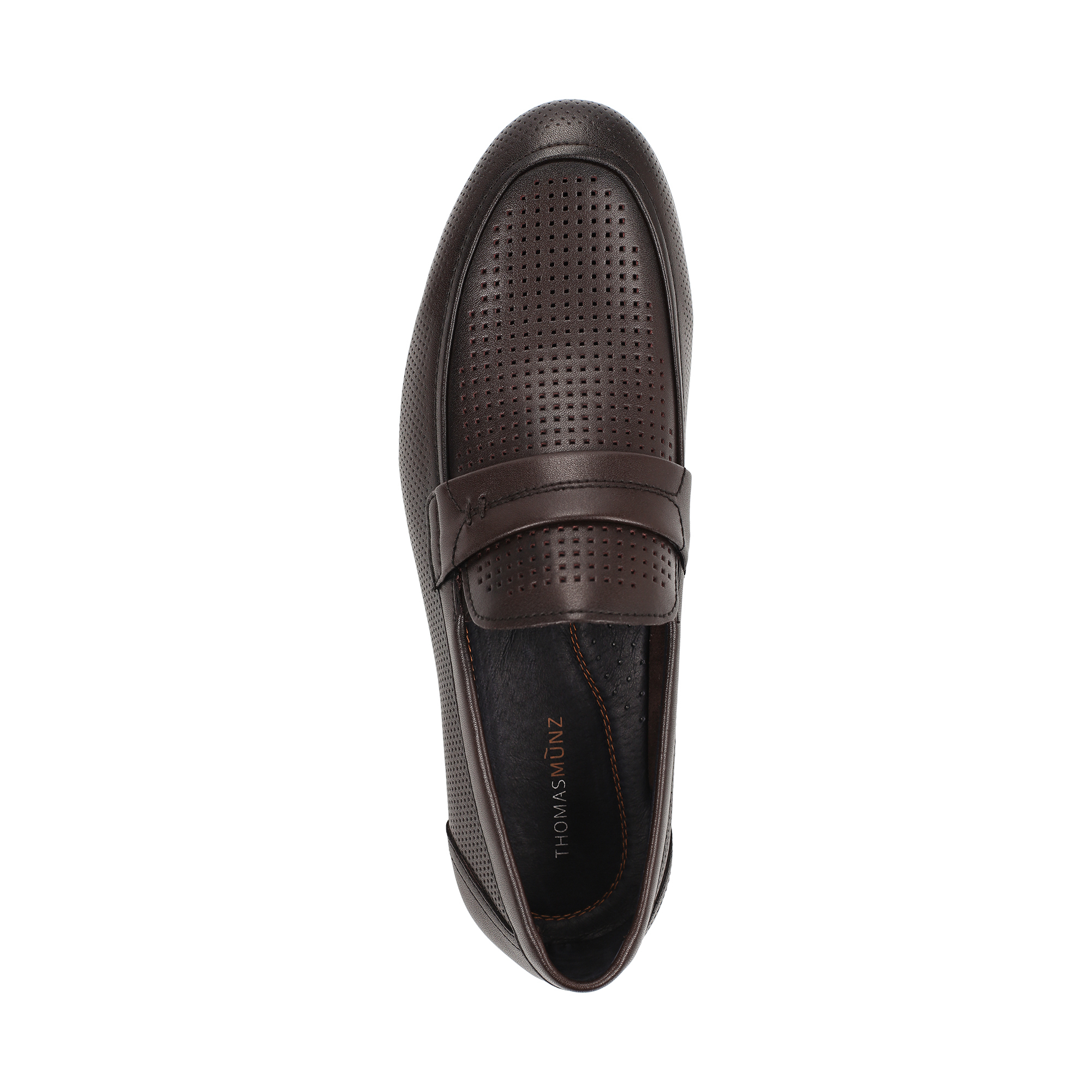 Туфли/полуботинки Thomas Munz 058-115A-1609, цвет темно-коричневый, размер 41 - фото 5