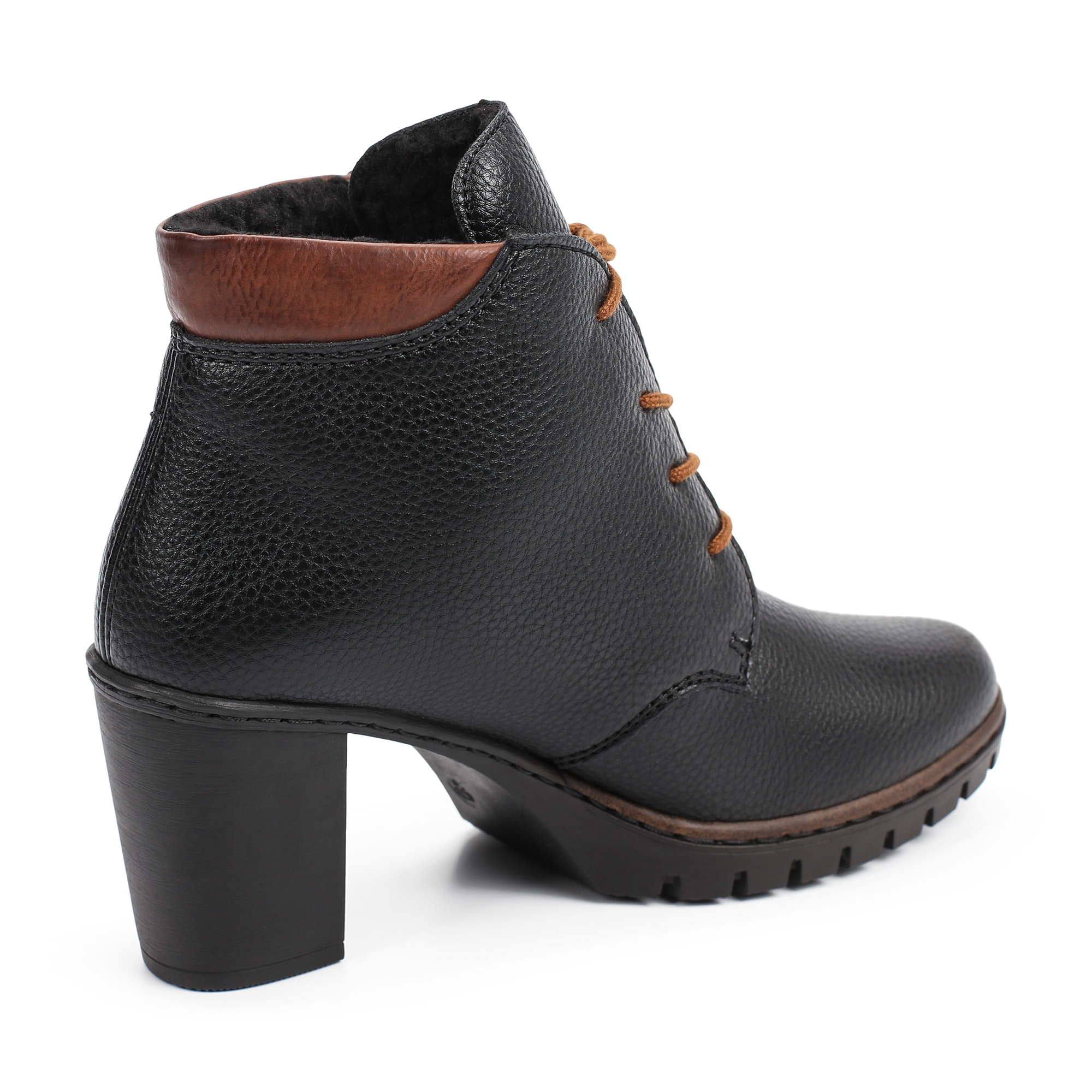Ботинки Rieker Y2502-01, цвет черный, размер 36 - фото 3