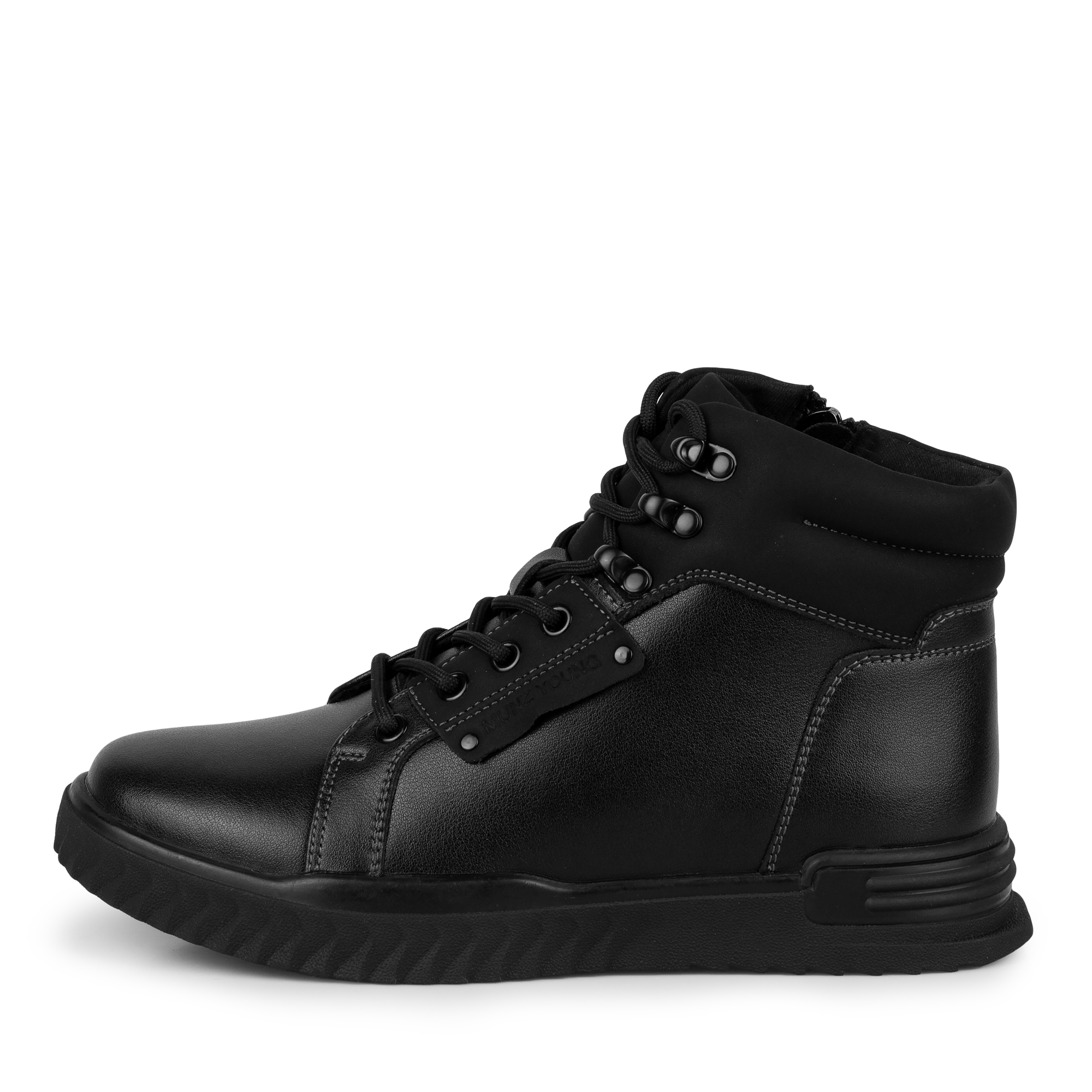 Обувь для мальчиков MUNZ YOUNG 098-1082C-5602, цвет черный, размер 37