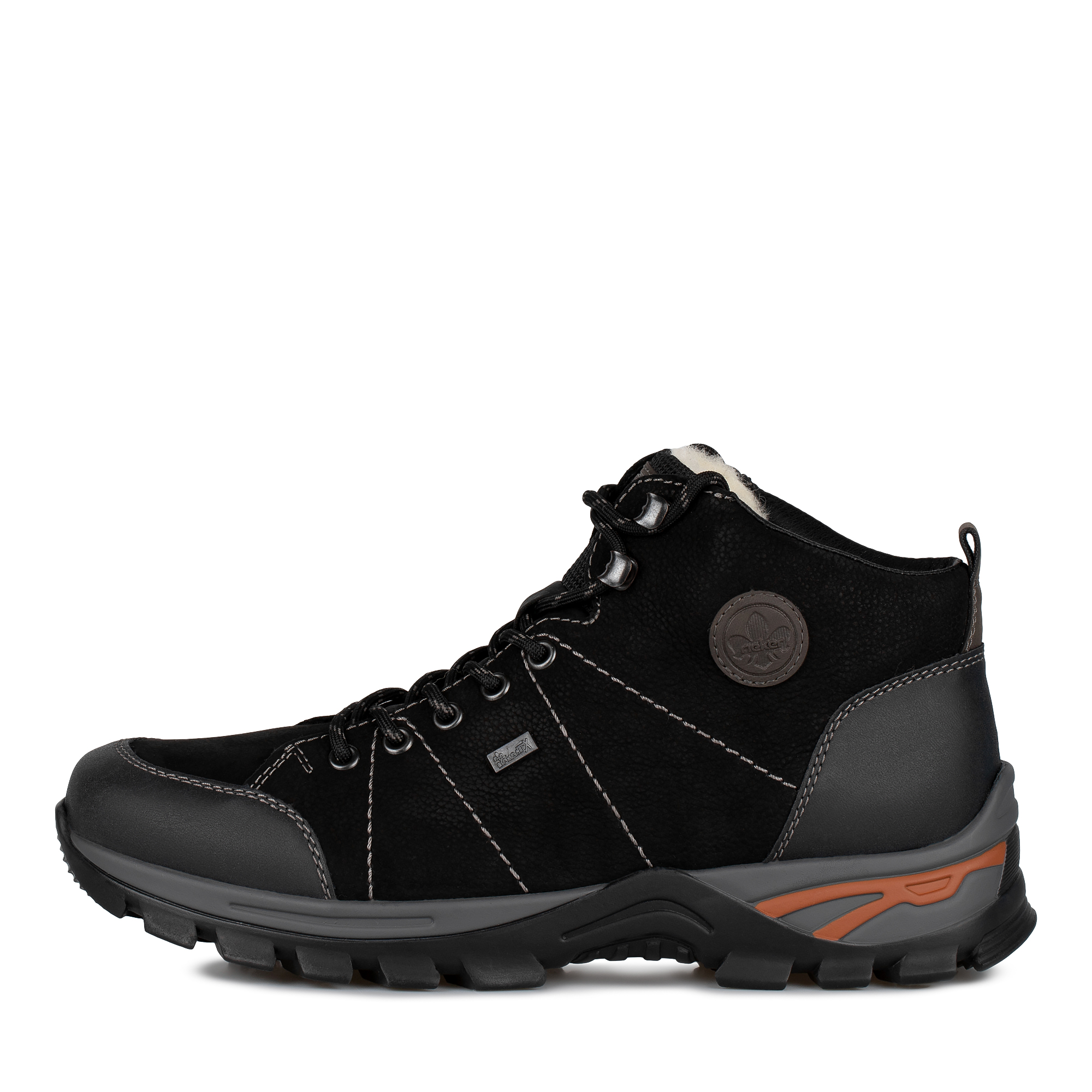 Ботинки Rieker F6814-00, цвет черный, размер 44