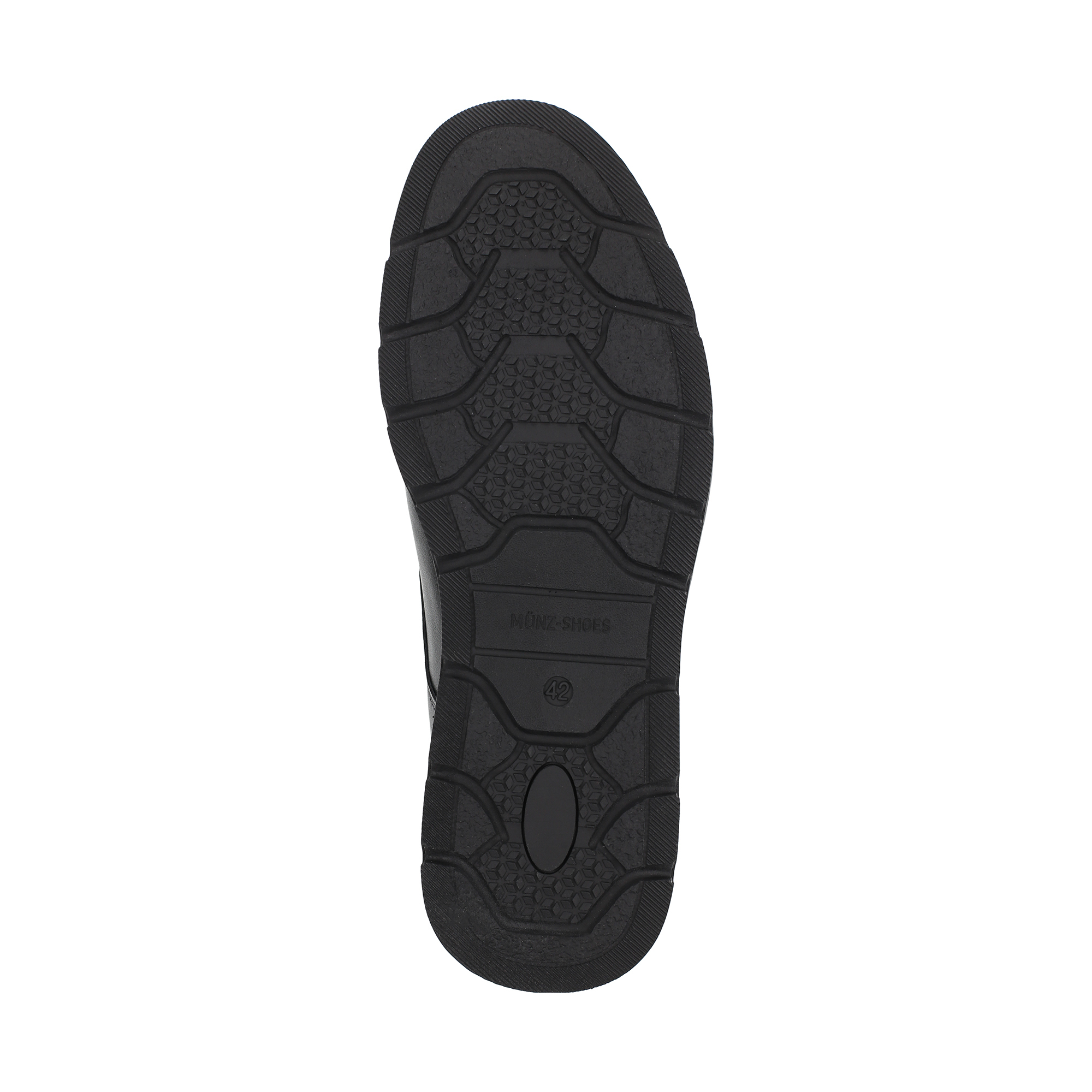Туфли/полуботинки MUNZ Shoes 098-558C-1602, цвет черный, размер 45 - фото 4