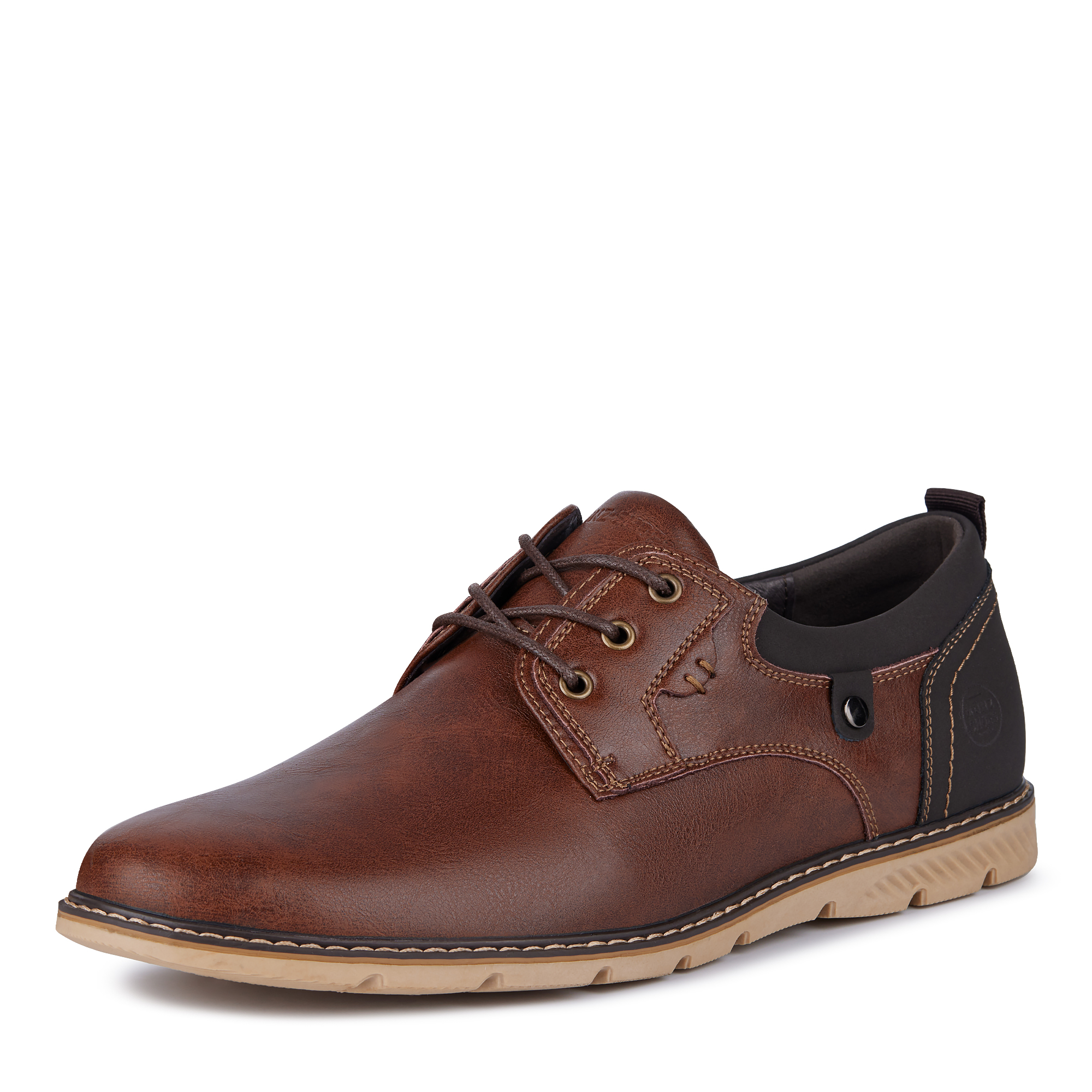 Туфли/полуботинки MUNZ Shoes 098-558C-1609, цвет коричневый, размер 43 - фото 2