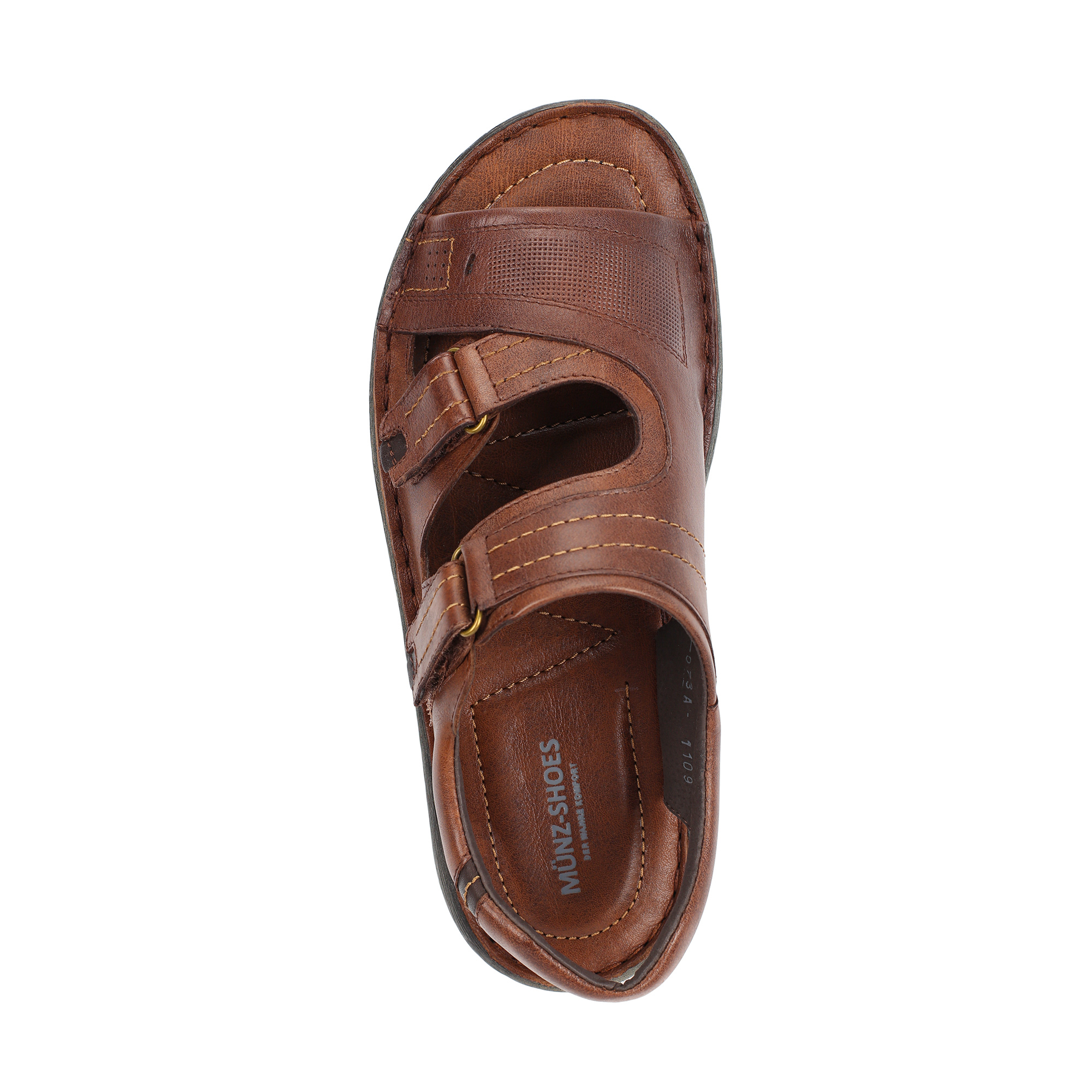 Сандалии MUNZ Shoes 331-073A-1109, цвет коричневый, размер 44 - фото 5